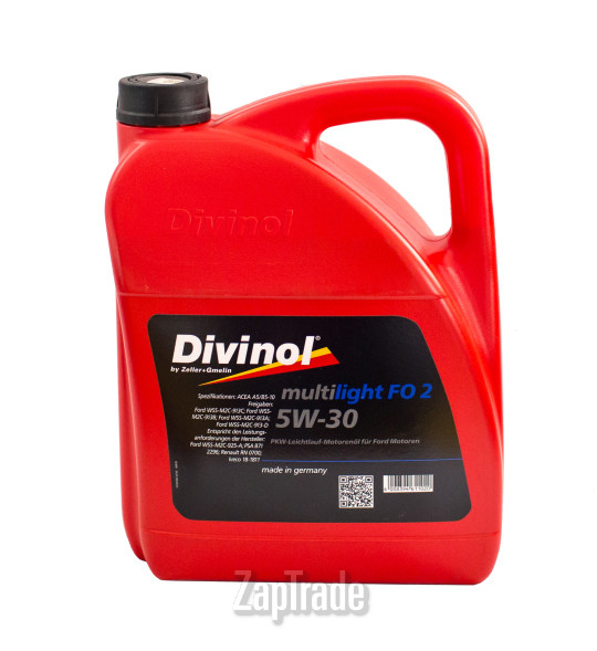 ������ �������� ����� Divinol Multilight FO 2 5W-30 ������������� | ������� 49170-K007