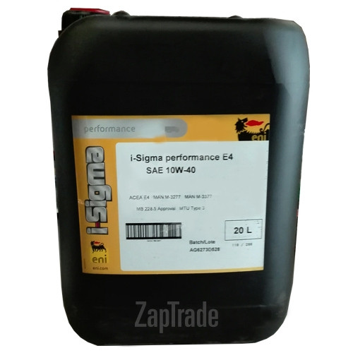 ������ �������� ����� Eni I-SIGMA PERFORMANCE ����������������� | ������� 18423178010357