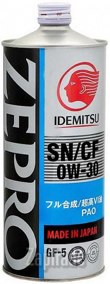 ������ �������� ����� Idemitsu Zepro Touring Pro 0W-30 ������������� | ������� 3615-001