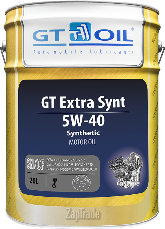 ������ �������� ����� Gt oil GT Extra Synt ������������� | ������� 8809059407424