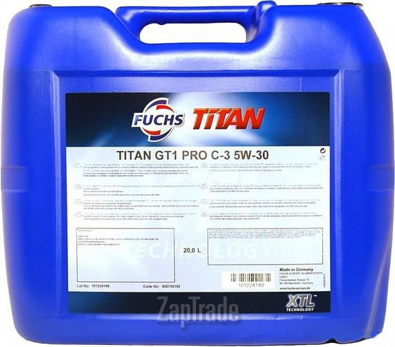 ������ �������� ����� Fuchs Titan GT1 PRO C-3 ������������� | ������� 600979362
