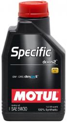 Купить Масло моторное Motul Specific DEXOS2 5w30 Синтетическое в Железногорске