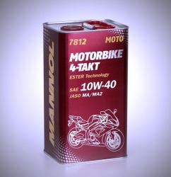 Купить Масло для малой техники Mannol 4-Takt 7812 Motorbike 10w40 в Железногорске