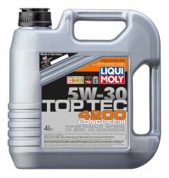 ������ ����� �������� Liqui Moly Top Tec 4200 5w30 ������������ � �������������