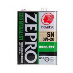   Idemitsu Zepro Eco MedalistSN/GF5  0w20   