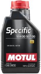 Купить Масло моторное Motul Specific VW 504.00/ 507.00 0w30 Синтетическое в Железногорске