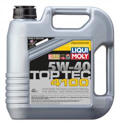 ������ ����� �������� Liqui Moly Top Tec 4100 5w40 ������������ � �������������