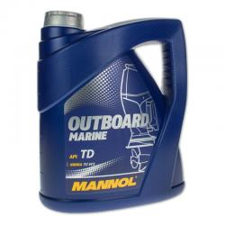 Купить Масло для малой техники Mannol Outboard Marine Полусинтетическое в Железногорске