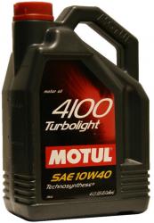 ������ ����� �������� Motul 4100 Turbolight 10w40 ����������������� � �������������