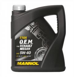 ������ ����� �������� Mannol 7705 O.E.M. for Renault Nissan 5w40 ������������� � �������������