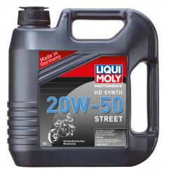 Купить Масло для малой техники Liqui Moly Motorbike 4T HD Synth Street 20w50 Синтетическое в Железногорске