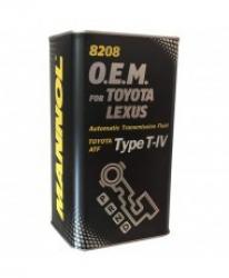 ������ ����� ��������������� Mannol 8208 O.E.M. for Toyota Lexus / ATF T-IV  ������������� � �������������