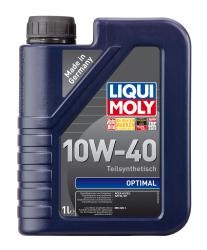 Купить Масло моторное Liqui Moly Optimal 10w40 Полусинтетическое в Железногорске