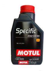 Купить Масло моторное Motul Specific 2312 0w30 Синтетическое в Железногорске