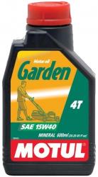 Купить Масло для малой техники Motul Garden 4T 15w40 Минеральное в Железногорске