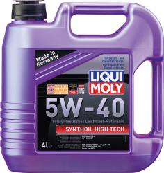 ������ ����� �������� Liqui Moly Synthoil High Tech 5w40 ������������� � �������������