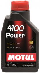 ������ ����� �������� Motul 4100 Power 15w50 ����������������� � �������������