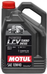 Купить Масло моторное Motul Power LCV TURBO diesel 10w40 Полусинтетическое в Железногорске