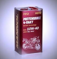 Купить Масло для малой техники Mannol 4-Takt 7812 Motorbike 10w40 в Железногорске