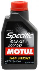 Купить Масло моторное Motul Specific VW 504.00/ 507.00 5w30 Синтетическое в Железногорске