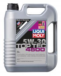 Купить Масло моторное Liqui Moly Top Tec 4500 5w30 Гидрокрекинг в Железногорске
