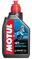 Купить Масло для мотоциклов Motul Scooter 4T MB 10w40 Минеральное в Железногорске