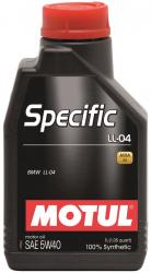 Купить Масло моторное Motul Specific LL-04 5w40 Синтетическое в Железногорске