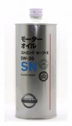 Купить Масло моторное Nissan NISSAN Strong Save X SN 5w30 Полусинтетическое в Железногорске